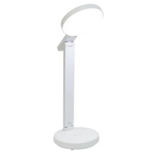 Настольная лампа BL-3201 аккумуляторная с подставкой для смартфона White
