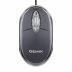 Мышь проводная Gemix GM-105 (с прозрачной вставкой) Black