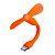 Вентилятор мобильный USB Orange (М)