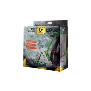 Наушники Gemix W-330 (микрофон, мониторы) Black/orange