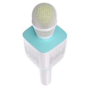 Мікрофон-караоке бездротовий HOCO BK5 "Cantando" (Bluetooth 5.0, USB слот, 1-динамік) Blue
