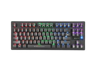 Клавиатура проводная XTRIKE ME GK-979 TKL (USB,с подсветкой) Black