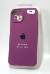 Чохол iPhone 14 Silicon Case original FULL Camera № 30 purple ( 4you )