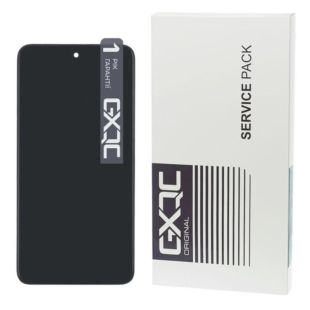 LCD Xiaomi Redmi Note 14(4G) із чорним тачскрином + корпус рамка161 mm GXQC Service Pack Original (M)