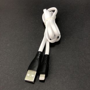 Usb-cable iPhone 5 4you Sula white ( 2.4A, Silicon )