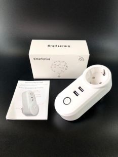 Умная розетка BSD31 (16A, 2USB, app control, Timing, Remote Control) 