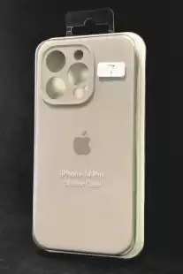 Чохол iPhone 14Pro Silicon Case original FULL Camera № 7 Lavander ( 4you )
