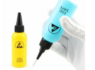 Місткість для рідини Color ESD SAFE пластикова з голкою 100 мл.(W)