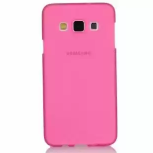 Чохол Samsung E7 / E700 Silicon Remax 0.2 mm Pink "Акційна ціна"