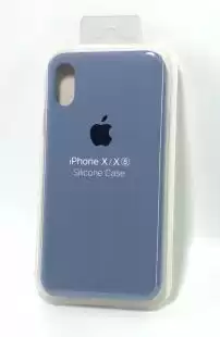 Чохол iPhone X/XS Silicon Case original FULL №50 charcoal grey (4you)