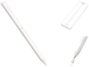 Стилус XO ST-05 iPad 2-Gen Wireless Charging Pen White