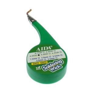 Очищувач припою Aida A-2520 (2.5mm x 2m) (M)