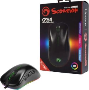 Мышь проводная MARVO G954 (игровая, Led) Black