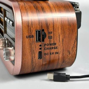 Радиоприемник Golon RX-BT638 (USB+SD) Brown