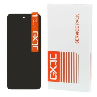 LCD Xiaomi Redmi 12 чорним тачскрином + корпусна рамка Service Pack (М) 