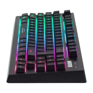 Клавіатура дротова MARVO K607 (USB, з підсвічуванням) Black