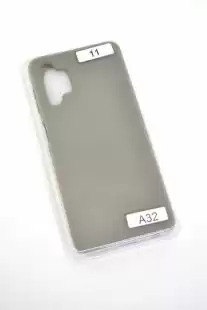 Чохол Samsung A32 (4G) Silicon Original FULL №11 Dark olive (4you)