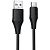 Usb-cable Type-C HOCO X124 1m (круглий) Black