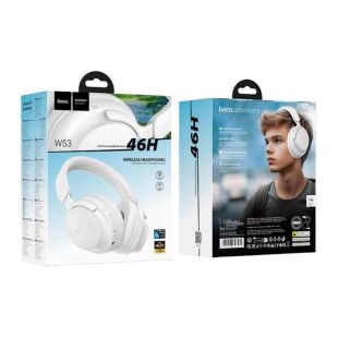 Bluetooth-гарнитура HOCO W53 (Bluetooth 5.3) White (монітори)