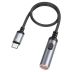 Прикуриватель HOCO UA30 Type-C mini cigarette lighter Black