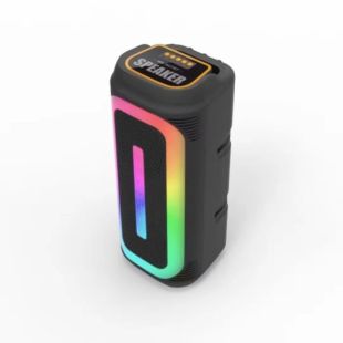 Портативна колонка MS-3627BT (USB+SD+Bluetooth+FM+LED) Black