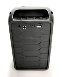 Портативная колонка ESS-110 (USB+SD+Bluetooth+FM+адаптер от сети+1-динамик) Black