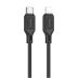 Cable Type-C/iPhone 5 HOCO X90 1m (круглий) Black
