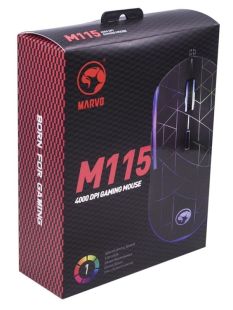 Миша провідна MARVO M115 ( ігрова, Led )