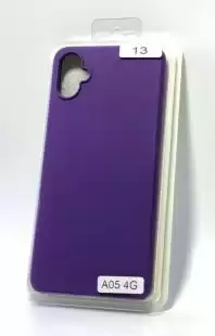 Чохол Samsung A05(4G) Silicon Original FULL № 13 Violet (4you)