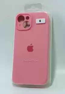 Чохол iPhone 13 Silicon Case original FULL Camera № 6 light pink ( 4you )
