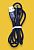 Usb-cable Micro USB 4you Rido Fast Charge (2.1A, круглый, ткань, черный, 1М)