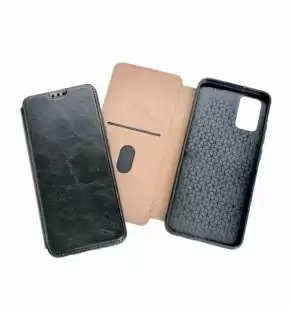 Flip Cover for Samsung A13(4G) DDU Premium Black ( PU Шкіра ) ( 4you )