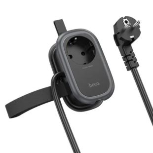 Удлинитель сетевой HOCO NS7 PD20W (2USB/1Type-C/1xSocket) 1m Black