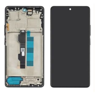 LCD Xiaomi Redmi Note 12 (5G) с черным тачскрином + корпусная рамка OLED (M)