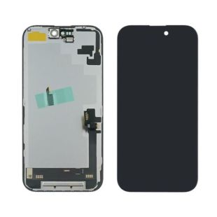LCD iPhone 16 с чёрным тачскрином + дисплейная рамка 60Hz DD-OLED (M)