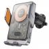 Holder HOCO HW7 Transparent Discovery Edition із бездротовим зарядним Grey