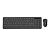 Беспроводной комплект Gembird KBS-WPS-01-CYRL (USB, мультимедийный) Black