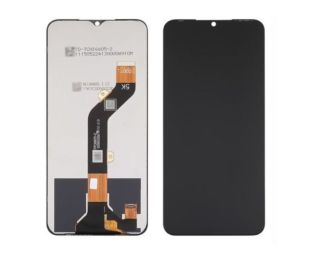 LCD TECNO Spark 8C (KG5K) із чорним тачскрином Service Pack (М)