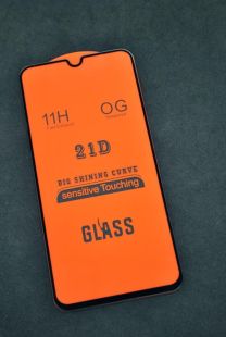 Защитное стекло Samsung A01/A015 / M01 / A40/A405 Full Glue 2.5D (0.3mm) Black 4you