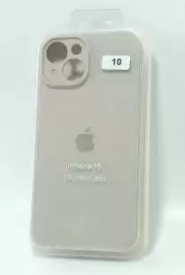 Чохол iPhone 15 Silicon Case original FULL Camera №10 Stone (4you)