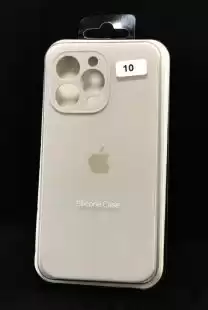Чохол iPhone 15ProMax Silicon Case original FULL Camera №10 Stone (4you)