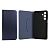 Flip Cover for Samsung A16(4G) Fiber Dark blue (4you)