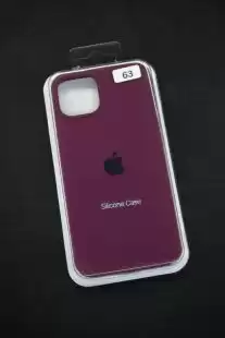 Чохол iPhone 15Plus Silicon Case original FULL №63 burgundy (4you)