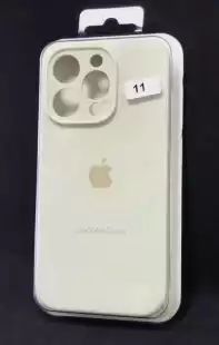 Чохол iPhone 15ProMax Silicon Case original FULL Camera №11 antique white (4you)