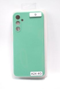 Чохол Samsung A24(4G) Silicon Original FULL № 9 Azure ( 4you )
