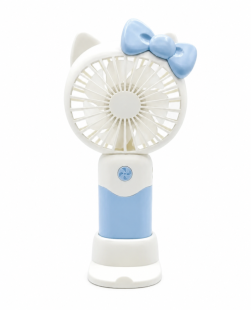 Вентилятор ручной MINI FAN SD-89 (подставка, 3 режима) Blue