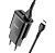 МЗП-USB HOCO C88A 2.4A 2 Usb + кабель Type-C Black