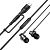 Гарнитура HOCO M119A Mia 2in1 3.5/Type-C (микрофон,круглый шнур) Black