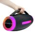 Портативная колонка MS-3643BT-W (USB, SD, Bluetooth, FM, дисплей, микрофон) 40x22x15см Black