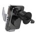 Holder HOCO HW7 Transparent Discovery Edition із бездротовим зарядним Grey